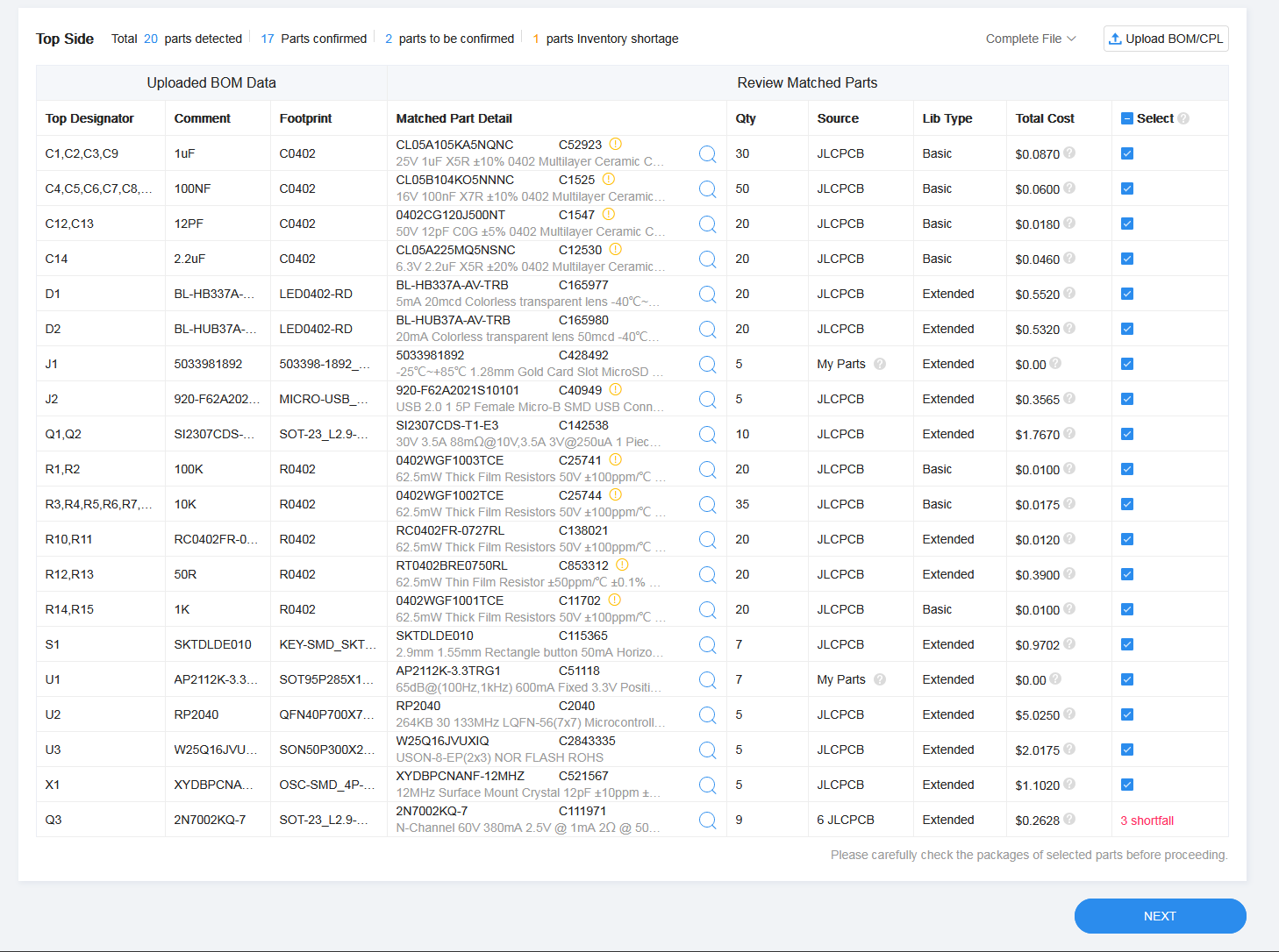 Component Verification Example